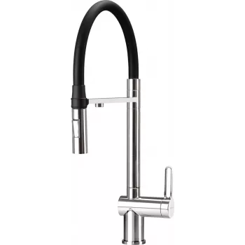 DEANTE Grifo de cocina con filtro y caño flexible - cromo