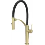 Grifería de cocina DEANTE con caño flexible - 2 tipos de chorro, negro mate