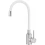 DEANTE grifo de cocina con caño flexible, negro mate, monomando, serie Arnika