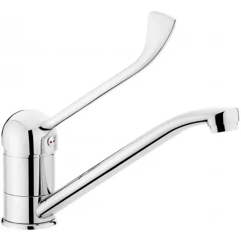 DEANTE Grifo de cocina con palanca Clinic cromado