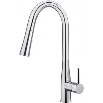 Grifería de cocina DEANTE con caño extraíble - 2 tipos de chorro, Cromo