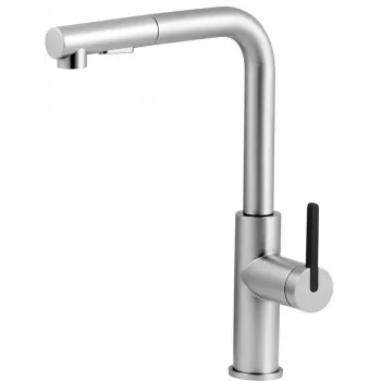 DEANTE grifo de cocina con caño extraíble, cromado, monomando, giro 360°