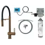 Grifería de cocina DEANTE con sistema de filtrado de agua, caño flexible