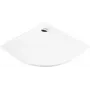 DEANTE KTS 054B plato de ducha acrílico 80 cm cuadrado blanco
