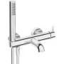 DEANTE Laguna grifo de bañera con set de ducha cromado montaje en pared monomando