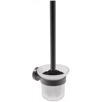 DEANTE Liron Escobilla de WC de pared con soporte de acero inoxidable y cabezal intercambiable
