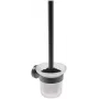 DEANTE Liron Escobilla de WC de pared con soporte de acero inoxidable y cabezal intercambiable