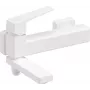 DEANTE Moza Grifo de bañera de pared con caño abatible, Cromo