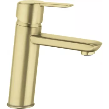 Grifería de lavabo DEANTE Moza cromo monomando mezclador montaje sobre encimera latón