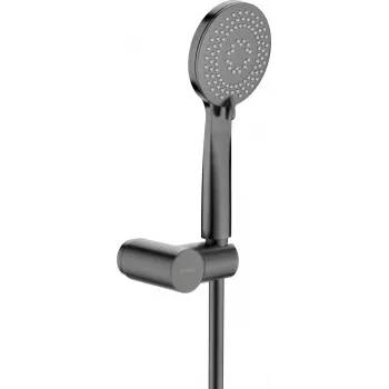 DEANTE Point Set de ducha con mezclador, cromo, rociador de lluvia 200 mm, montaje en pared