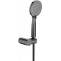 DEANTE Point Set de ducha con mezclador, cromo, rociador de lluvia 200 mm, montaje en pared