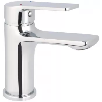 DEANTE Pola grifo de lavabo, monomando, cromo pulido, montaje en superficie