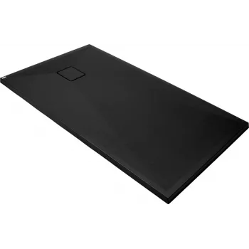 DEANTE plato de ducha rectangular de granito 140x70 cm negro