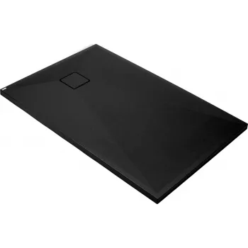 DEANTE plato de ducha rectangular de granito 90x70 cm gris antracita