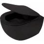 Inodoro de pared sin brida DEANTE de salida horizontal blanco forma D
