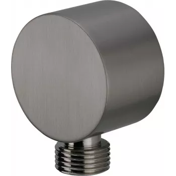 DEANTE conector angular 90° para tubo redondo de 25 mm, cromado plateado