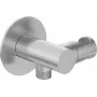 Deante NQS_F57K conector angular redondo con soporte para ducha de mano