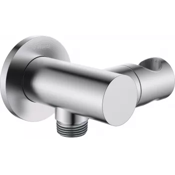 Deante NAC_F57K conector de pared angular redondo con soporte para ducha de mano