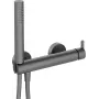 Grifo de ducha DEANTE con set de ducha negro mate