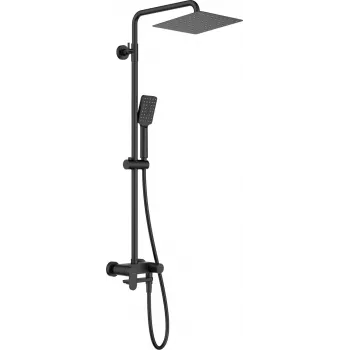 DEANTE Cabezal de ducha con grifo de bañera - caño orientable, Cromo, Latón