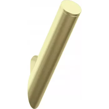 Gancho individual DEANTE para paneles perforados y placas perforadas – acero galvanizado, 50 mm de profundidad, carga de 1,5 kg