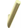 Gancho individual DEANTE para paneles perforados y placas perforadas – acero galvanizado, 50 mm de profundidad, carga de 1,5 kg