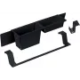 DEANTE Set de accesorios de fregadero negro 3 piezas dispensador de jabón portaejercicios portacepillos