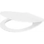 DEANTE Tapa de inodoro Slim Soft-Close - Duroplast, Blanco, forma D, Quick Release