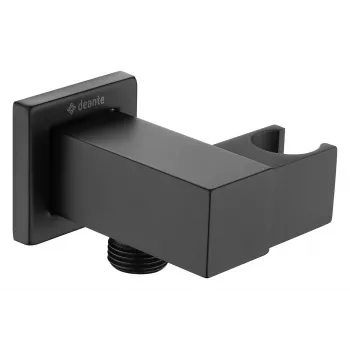 DEANTE conector angular cuadrado con soporte para auricular - desenredador de cable RJ9