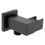 DEANTE conector angular cuadrado con soporte para auricular - desenredador de cable RJ9