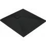 Plato de ducha cuadrado de granito DEANTE 90x90 cm Grafito