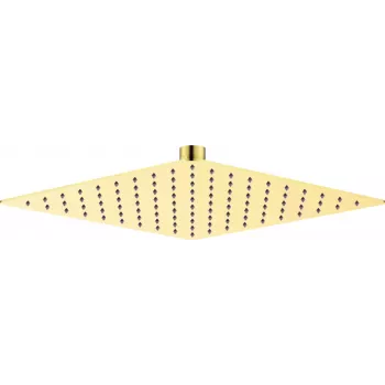 Cabezal de ducha de acero inoxidable DEANTE - 250x250 mm alcachofa cuadrada cromo pulido
