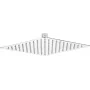 Cabezal de ducha DEANTE de acero - 250x250 mm - cabezal de lluvia cuadrado