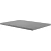 DEANTE bandeja de piedra para poste - sistema modular, hormigón, gris, 360x360x50 mm