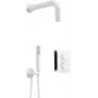DEANTE set de ducha termostático con caja empotrada - negro mate