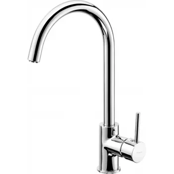 DEANTE grifo de cocina de tres vías de baja presión para calentador de agua - cromo