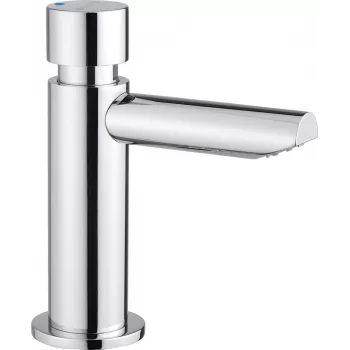 DEANTE Grifo de lavabo temporizado cromo pulsador cierre automático