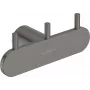 Gancho triple DEANTE ADR_D131 - Autoadhesivo, acero inoxidable, cromo