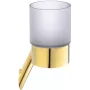 DEANTE Taza de pared para tubo de 16 mm - latón niquelado