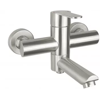 Grifería de bañera de pared DEANTE con teleducha, cromo