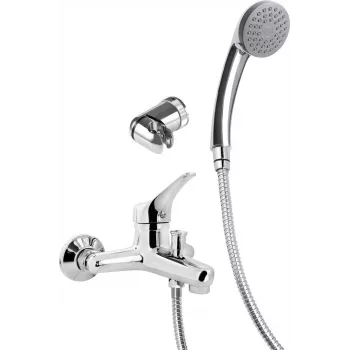 DEANTE grifo de bañera de pared con set de ducha cromo
