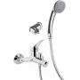 DEANTE grifo de bañera de pared con set de ducha cromo
