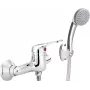 DEANTE grifo de ducha de pared con set de ducha - cromo - serie Arnika