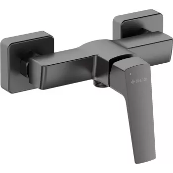 DEANTE Grifo de ducha de pared cromo latón monomando cartucho cerámico 35 mm