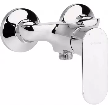 DEANTE mezclador de ducha de pared con 10 cm de distancia, monomando, cromo