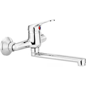 Grifería de lavabo de pared DEANTE BYU 050M