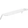 DEANTE estante de pared blanco 1100x260x50 mm estante flotante, soportes ocultos, carga de 10 kg