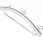 Toallero de pared DEANTE 2en1 - acero inoxidable, cromo pulido, 450 mm