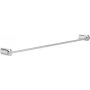 DEANTE Toallero de pared 2 brazos abatible acero inoxidable cepillado plateado 450mm