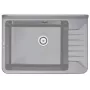 DEANTE ZYT 311A Fregadero de cocina de 1 seno para pared acero inoxidable cepillado 540x440x250 mm